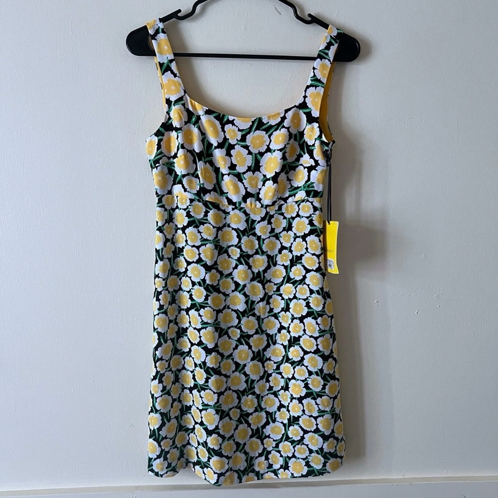 DFV For Target Mini  Poppy Floral Shift Dress 90s Diane Von Furstenberg SZ 0 New